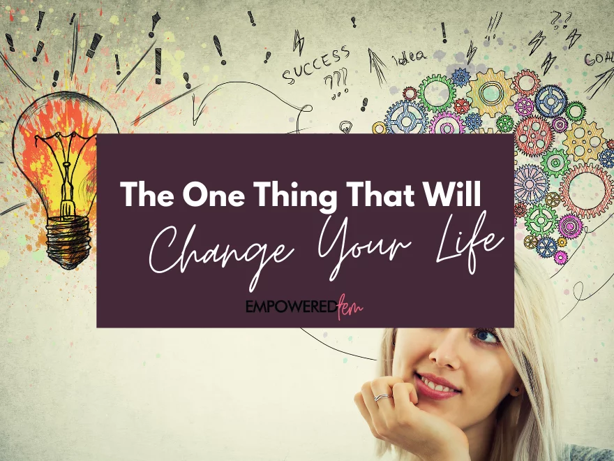 The One Thing Cover 880 x 660 - The One Thing That Will Change Your Life: Positive Thinking